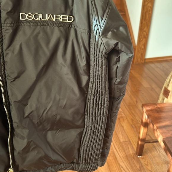Dsquared2 Down Insulated Black Jacket Size 52 - Picture 7 of 8